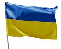 Flaga Ukrainy rozmiar 112x70 cm