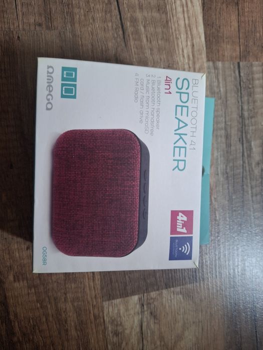 Omega głośnik bezprzewodowy przenośny bluetooth speaker 4in1 OG58R