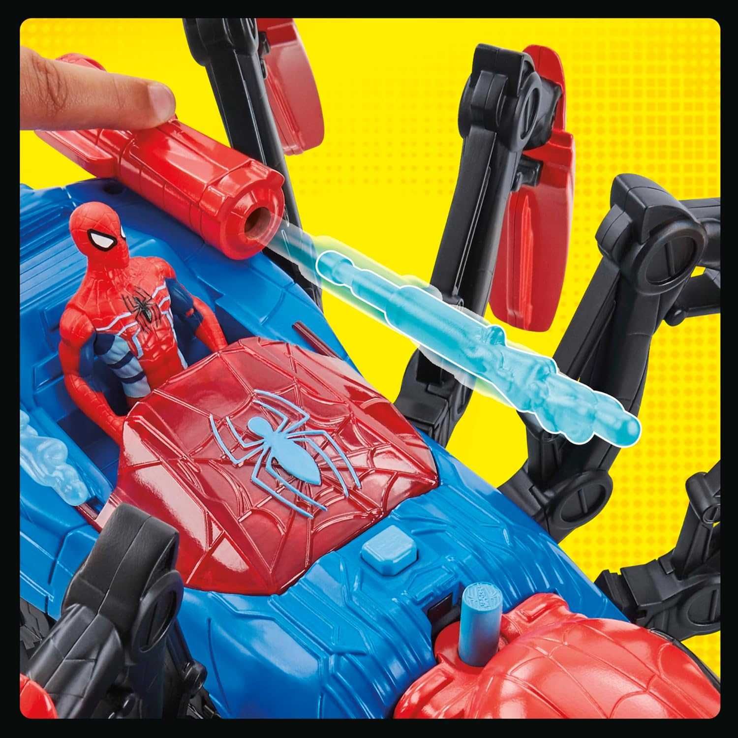 Машинка Ползающий и взрывной Человек Паук Spider-Man Hasbro F7845