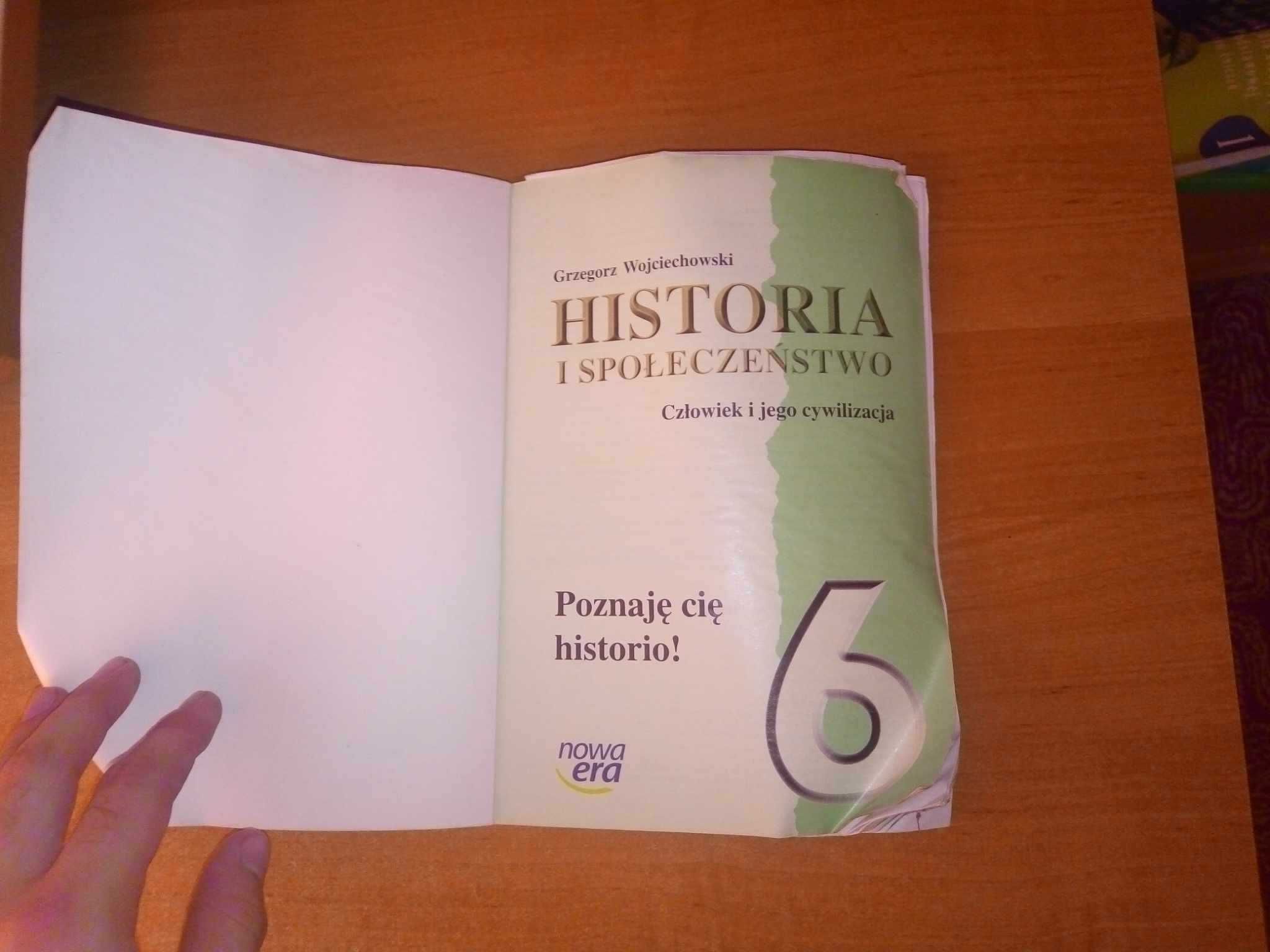 Historia 6 podręcznik Poznaję cię historio Wojciechowski 2007 Nowa Era