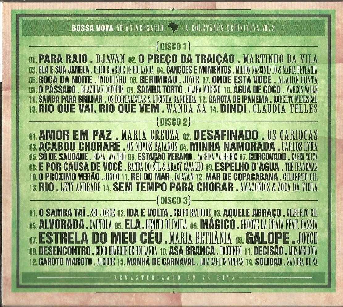 Bossa Nova 50º Aniversário: A Coletânea Definitiva (3 CD)