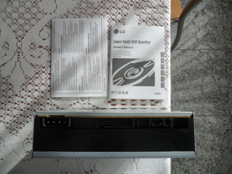 Leitor DVD LG, Modelo: Super Multi DVD REWRITER LG