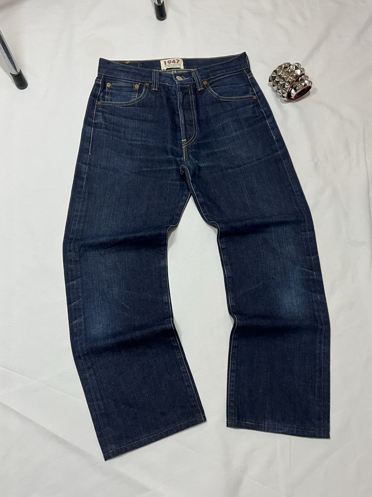 Класичні джинси левайс левис levis темно сині 28/32 wrangler lee 501