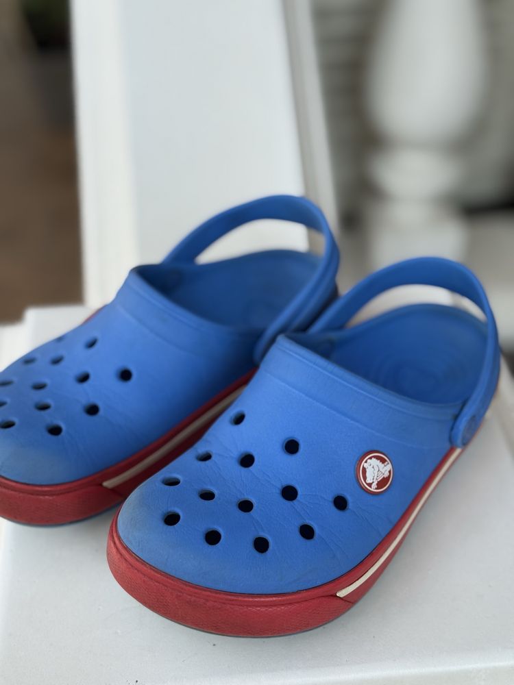 Крокси crocs сині розмір між c12 та c13