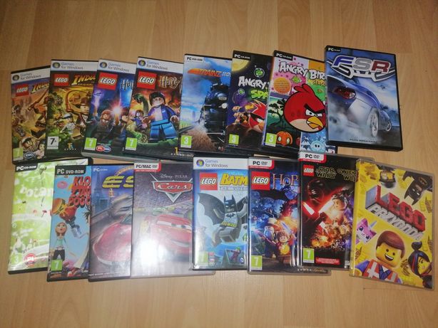 14 gier min Lego Harry Potter, Indiana Jones, Hobbit, Batman,Star Wars
