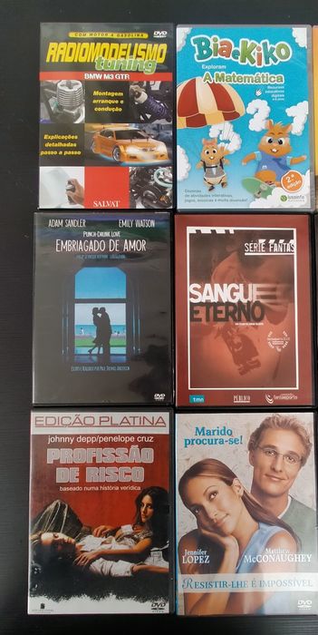 DVD usados 16 unidades