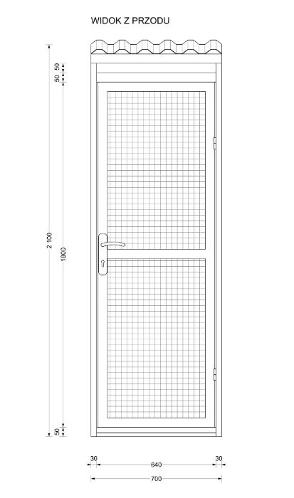 Klatka Box Szafa na butle gazu technicznego na 4 butle