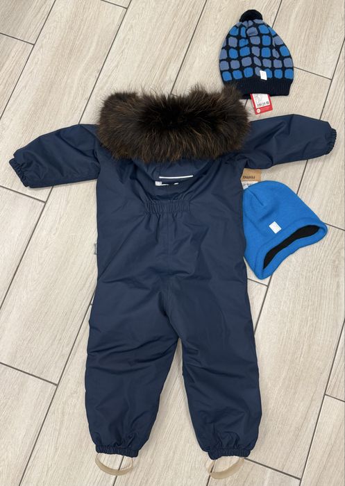 Зимний комбинезон REIMA + 2 новые шапки reima