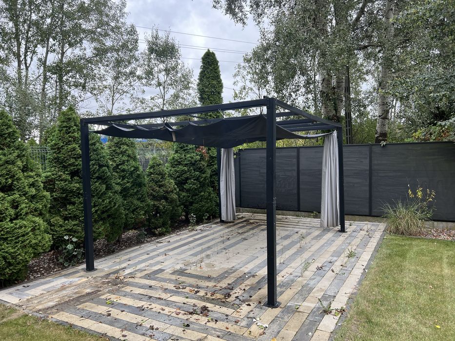 Wiata ogrodowa metalowa 3x4m