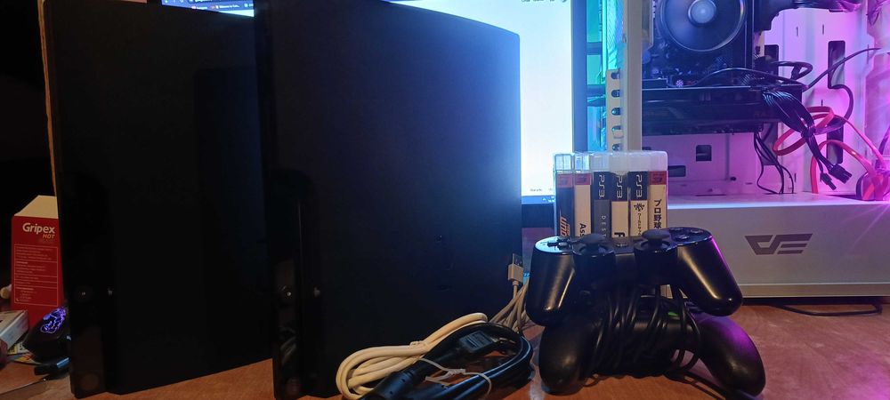 2x Playstation 3 slim 2504B/2001A + 6gier opis