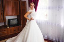 Плаття свадебне айворі