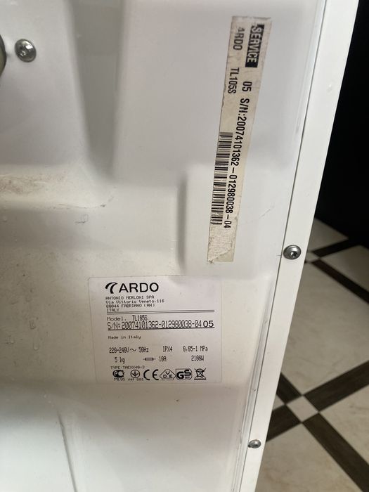 Пральна машина Ardo TL105S