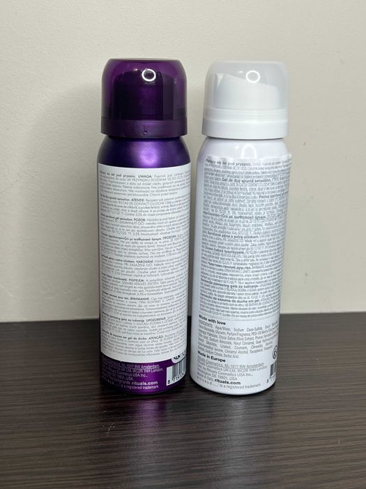 Rituals Pianka pod prysznic w żelu 2szt travel size podróżna