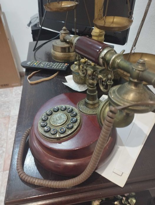 Telefone antigo antiguidade