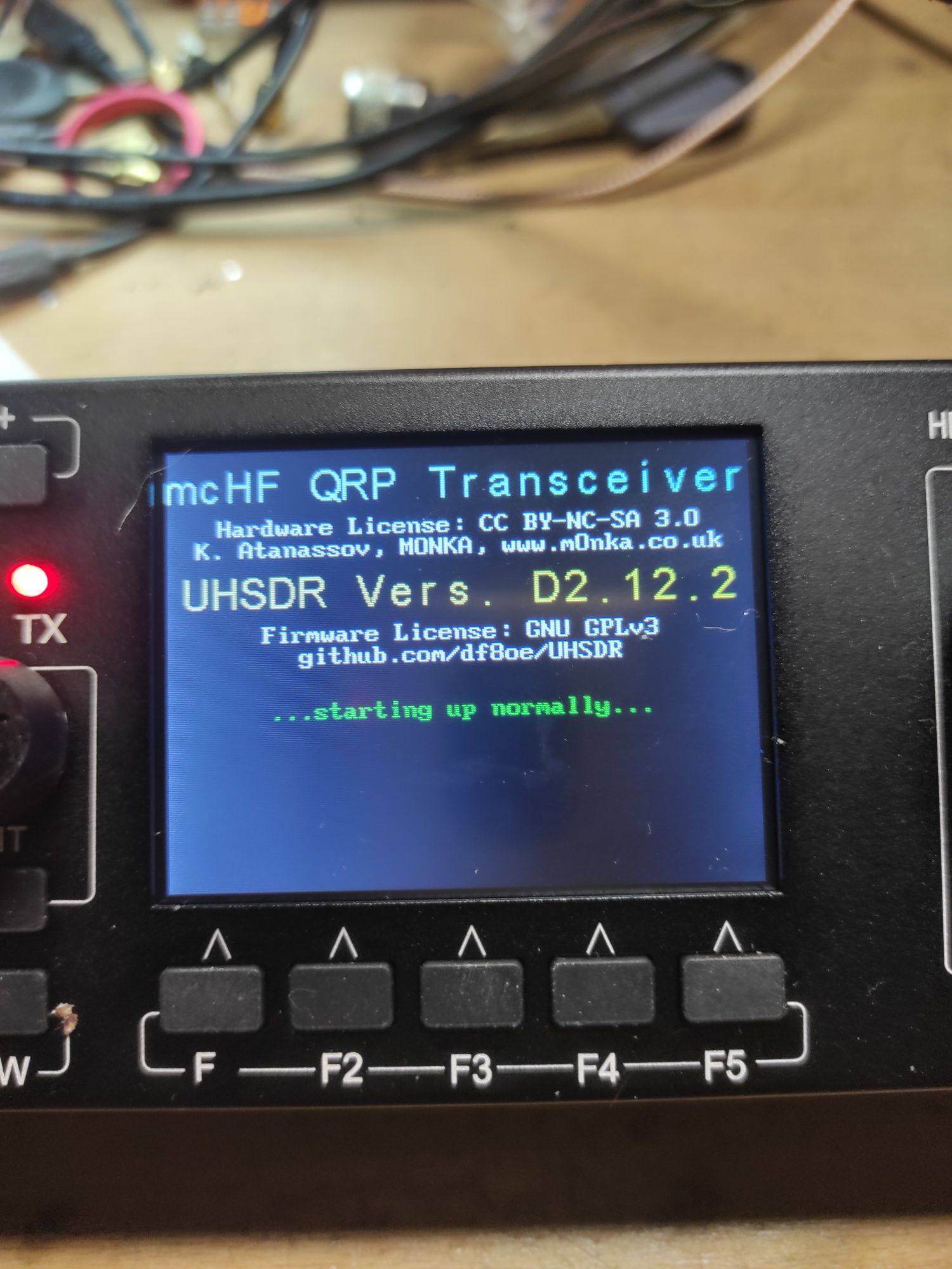 Sdr radio  z TRX sdr Monka