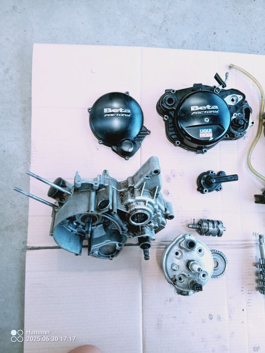 Beta factory rr50 enduro silnik części silnika