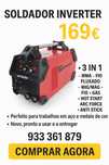 Soldador Inverter 140A 2 em 1 | MMA e MIG | Novo na Caixa