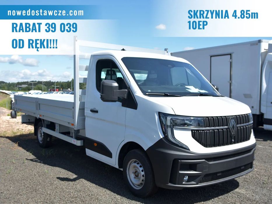Renault Master Skrzynia otwarta 150KM 4850x2200x400mm  4850x2200x400mm | Skrzynia | Skrzynia otwarta 10EP
