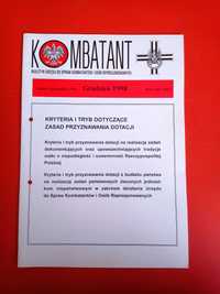 Kombatant, biuletyn, nr (94) 12/1998, grudzień 1998 - numer specjalny