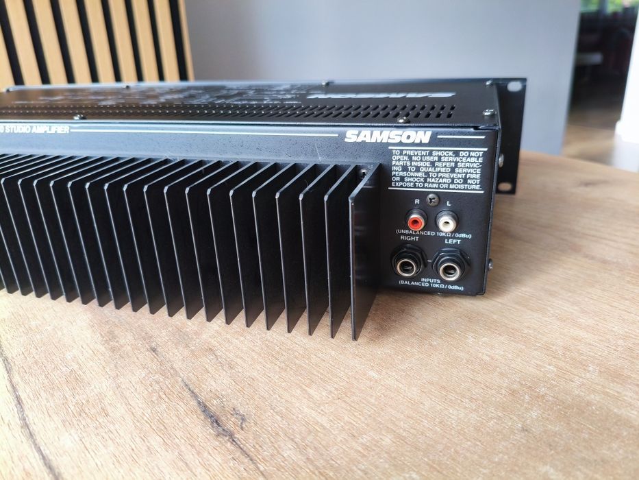 Samson Servo 170 , wzmacniacz , studio