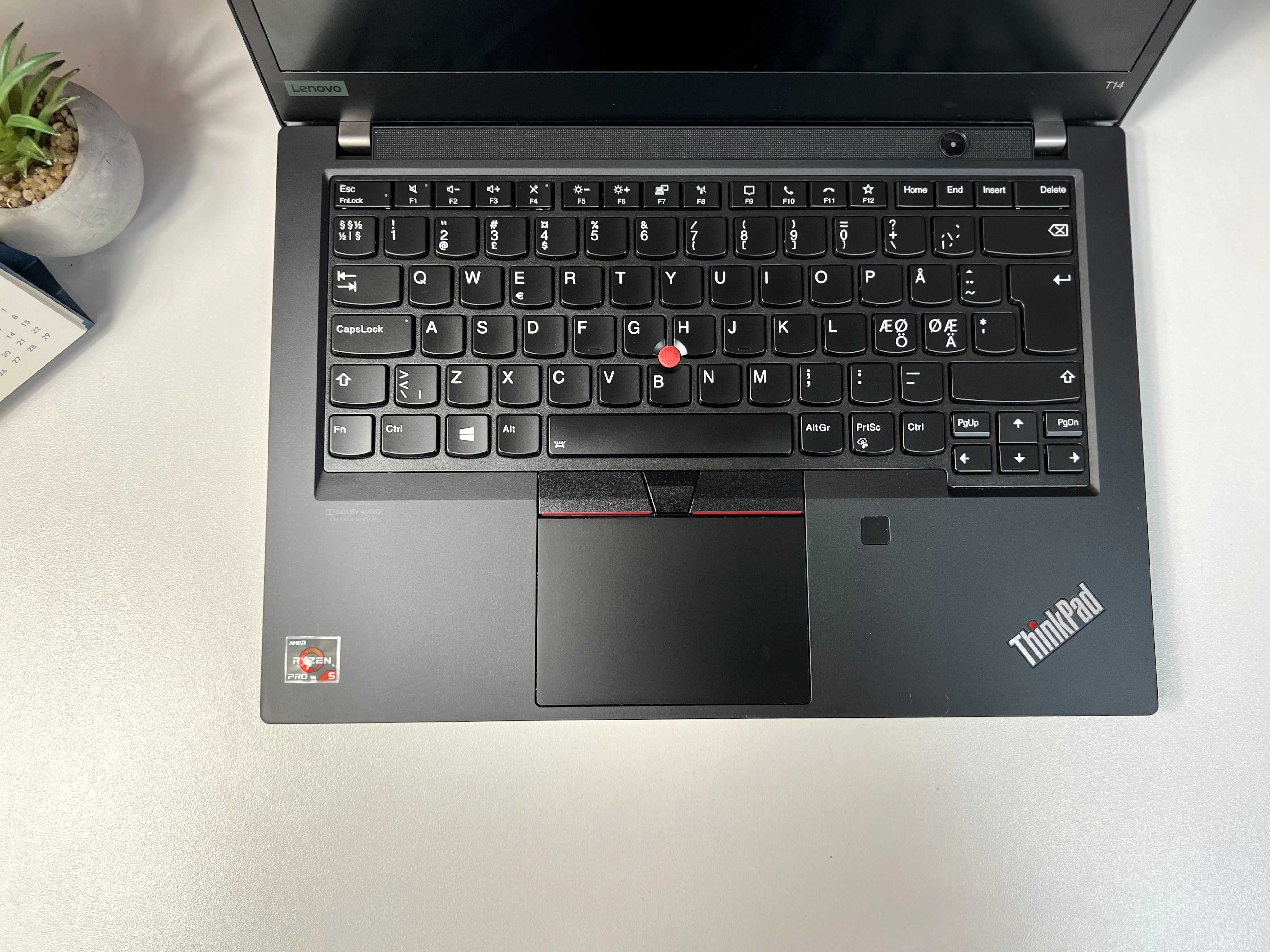 Ноутбук Lenovo ThinkPad T14 Gen 1·Ryzen 5 4650U·16GB+SSD512GB·14"IPS