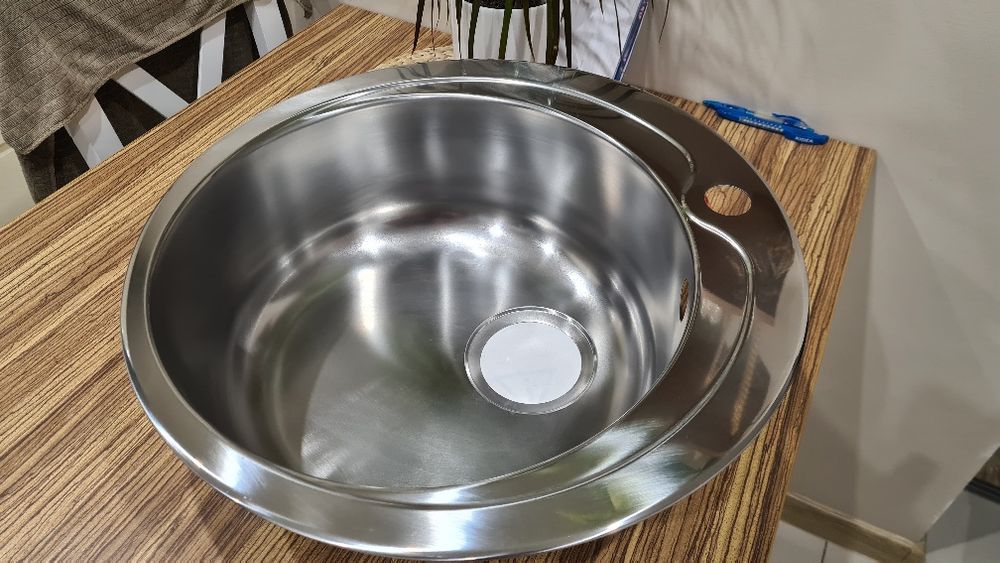 Zlewozmywak jednokomorowy okrągły  XL