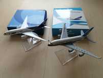 2x model samolot boeing 787 Ana airbus a380 metalowy metal