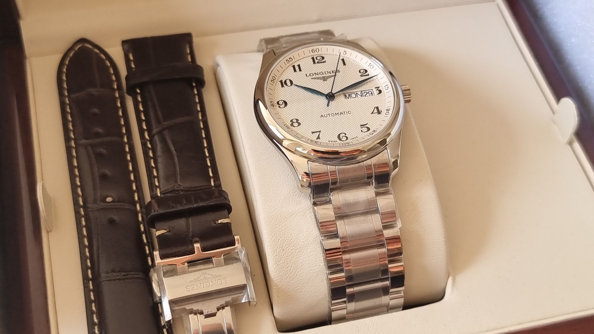 Longines Master Collection Day-Date 38mm 
ref. L2.755.4.78.6