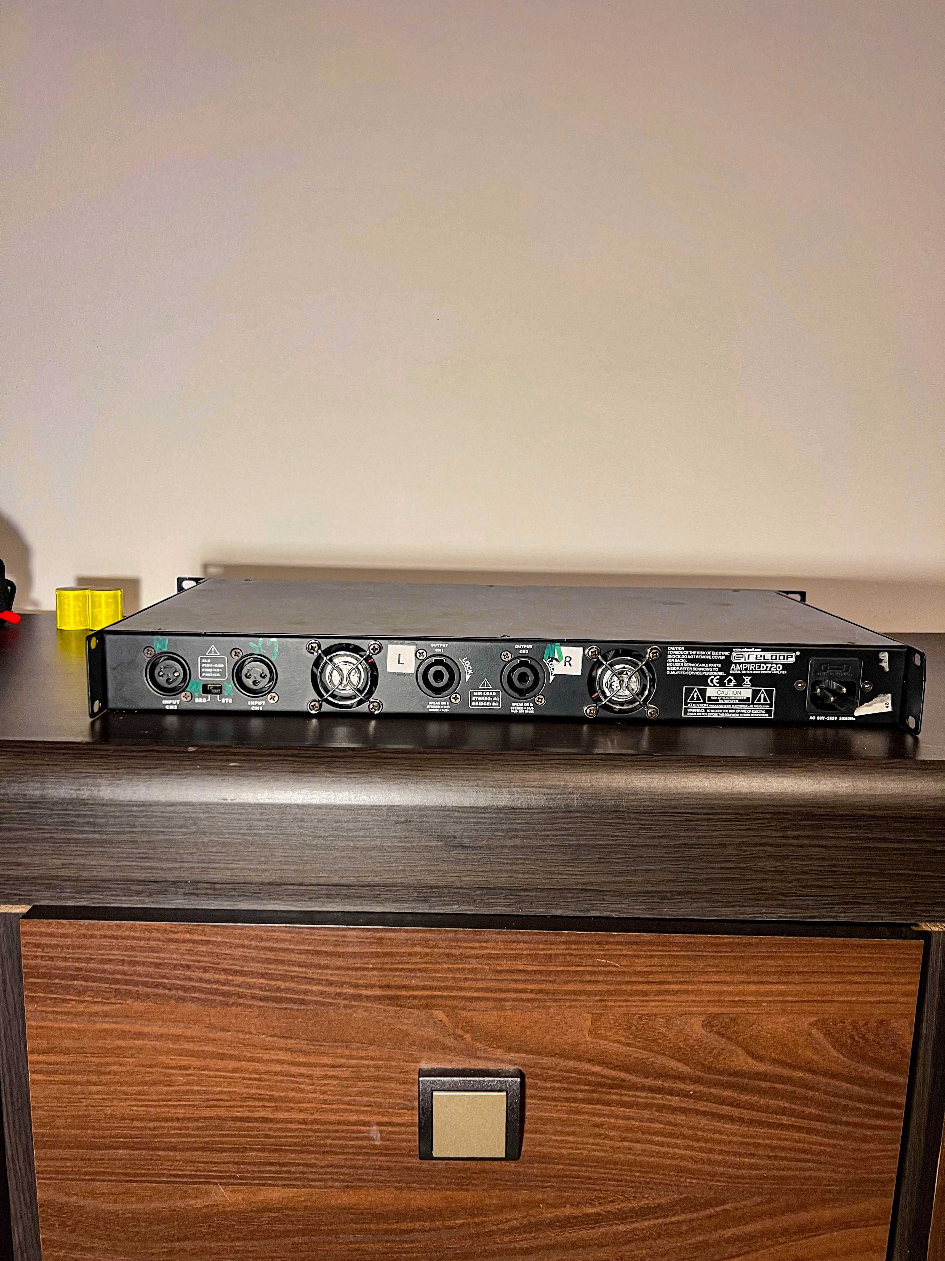 Końcówka mocy 720w  Reloop Ampire D720 cyfrowa okazja