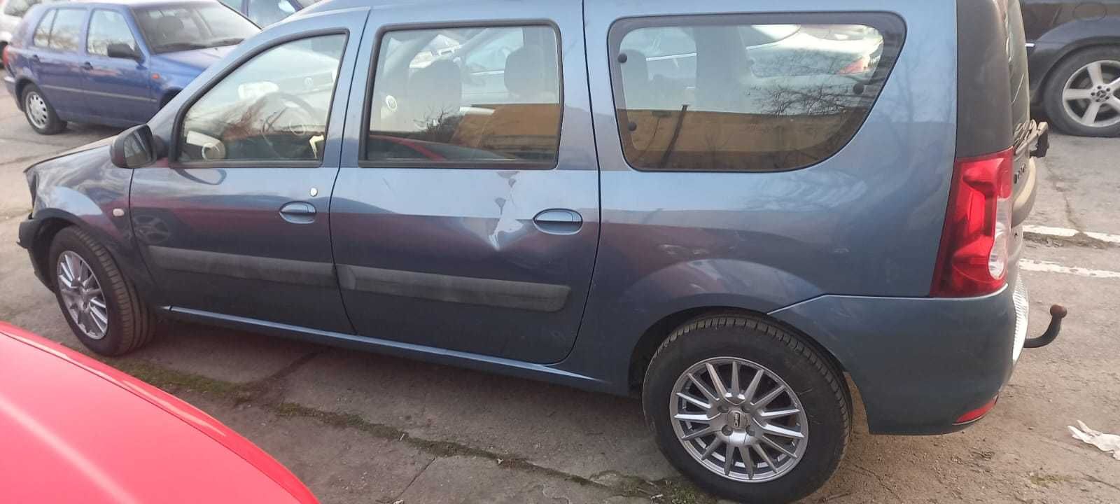 Dacia Logan MPI 2009 rok 1.6 benz ,7 miejsc ,uszkodzona TERNF kod laki