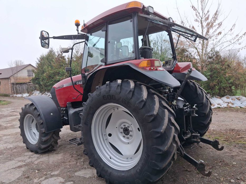 Case MXM120 Sprowadzony 6813mtg Pierwsze Opony Zaczepy Massey Ferguson