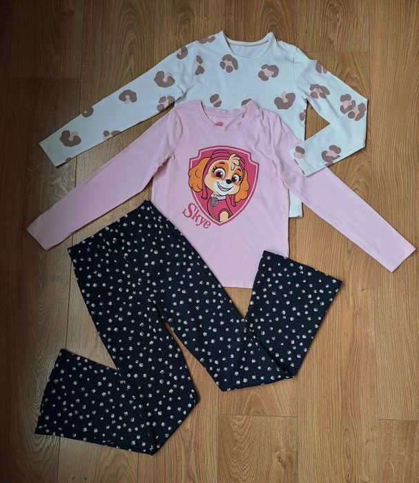 Штаны клеш/лонгслив реглан футболка с длинным рукавом