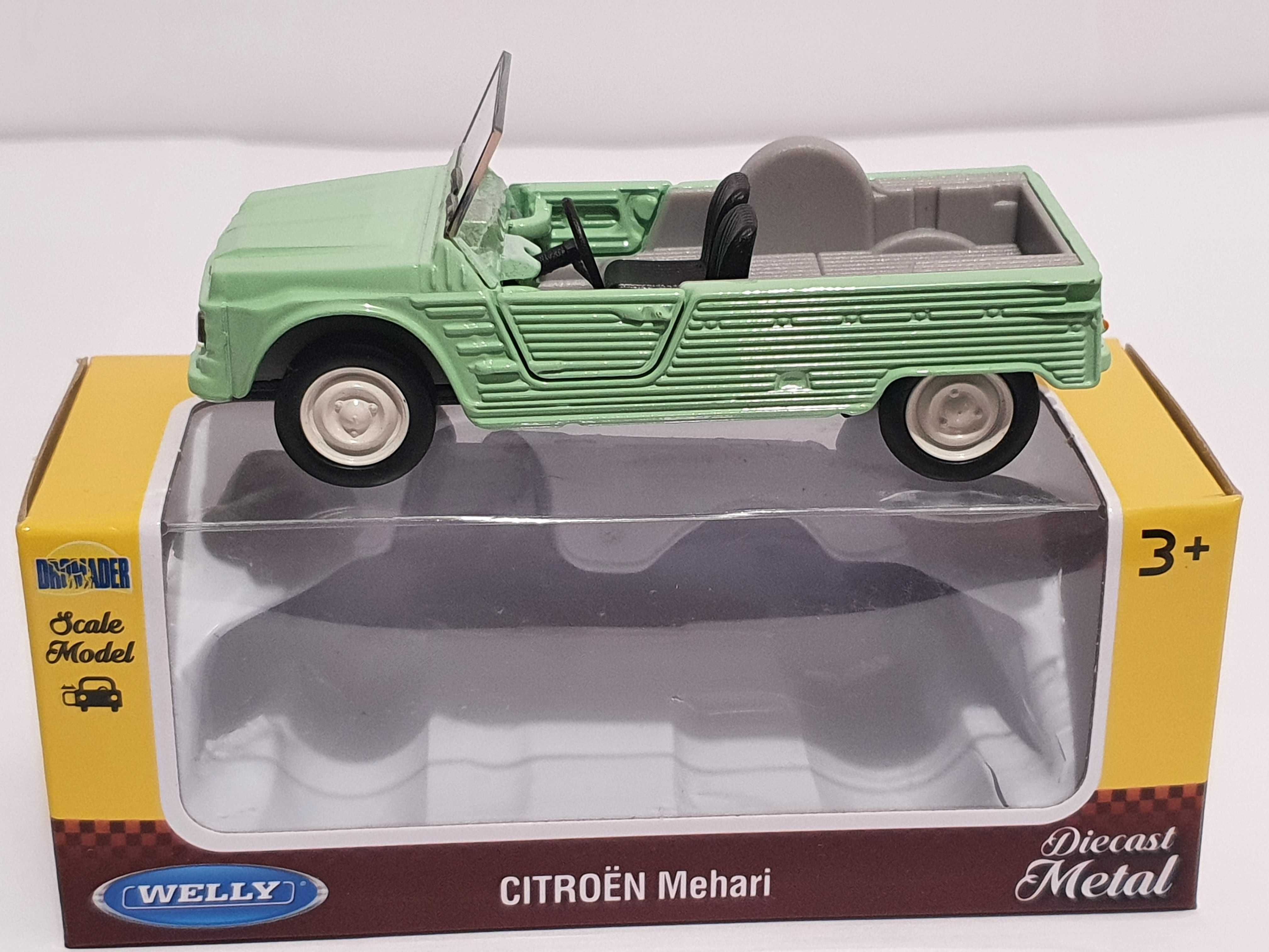 CITROEN MEHARI 1968 WELLY auto samochod 1/34 metal Nowy