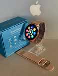 Złoty okrągły smartwatch, 5 generacji, active 2 watch amoled