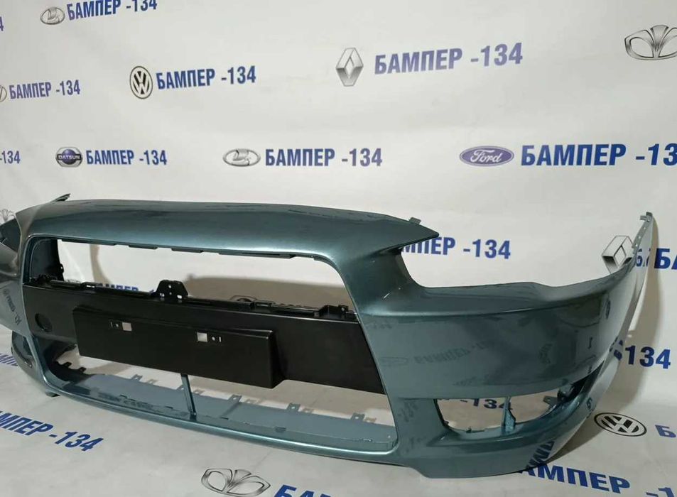 Передний бампер Мицубиси лансер 10 / Бампер окрашен в цвет авто -Новый