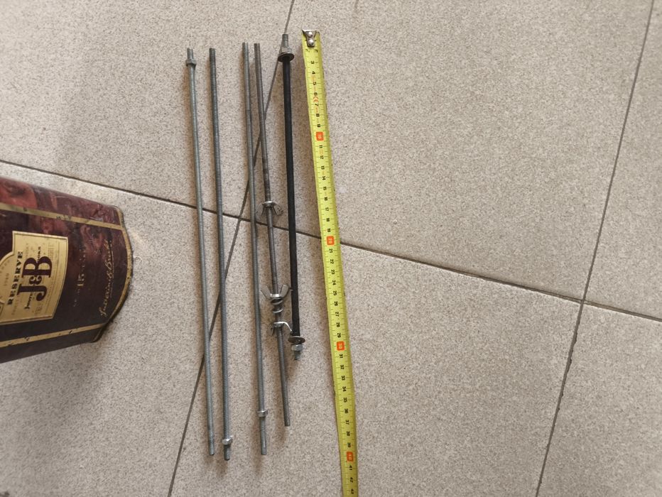 Ferros de vários tamanhos