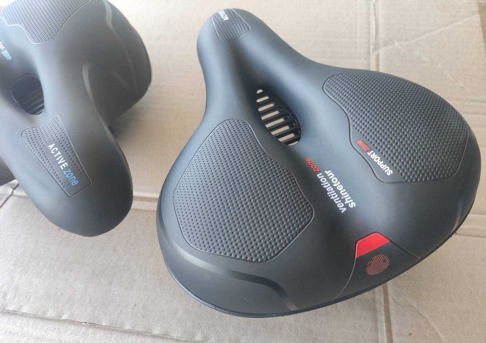 Седло мягкое амортизатор вентиляция эффект памяти м'яке сідло сидіння