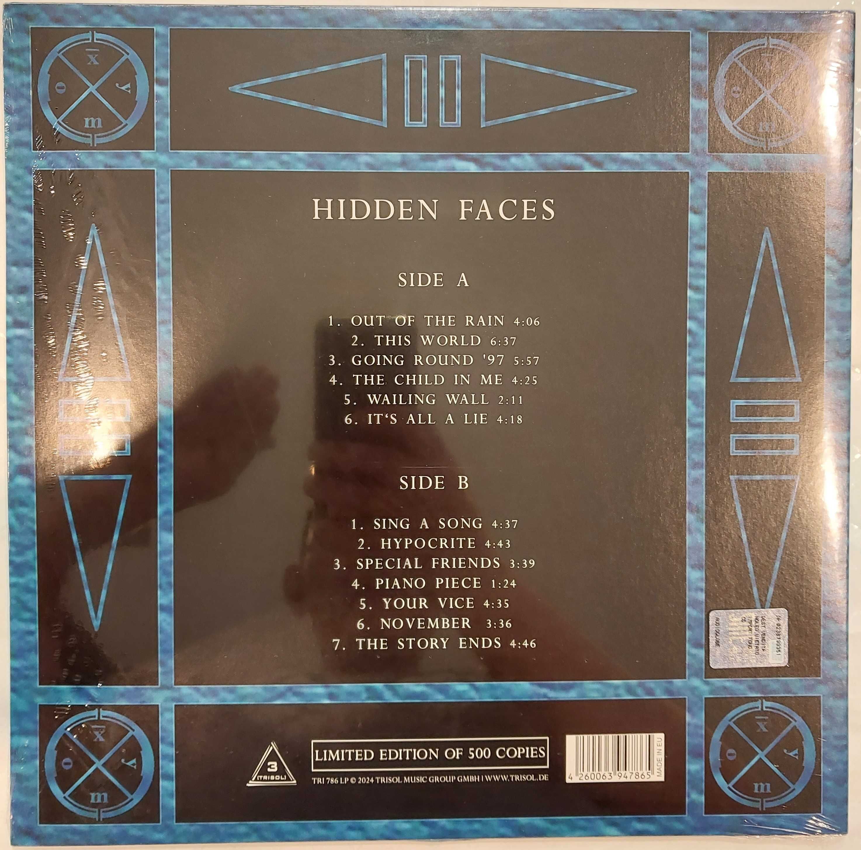 Clan Of Xymox Hidden Faces LP nowa w folii Limited Edition