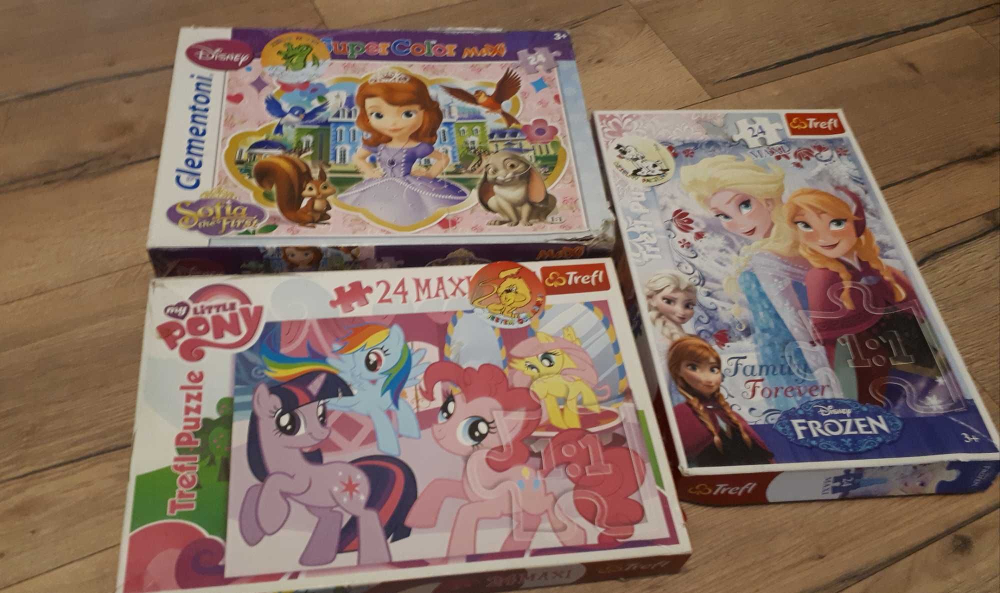 Puzzle Frozen, Księżniczka Zosia, Pony