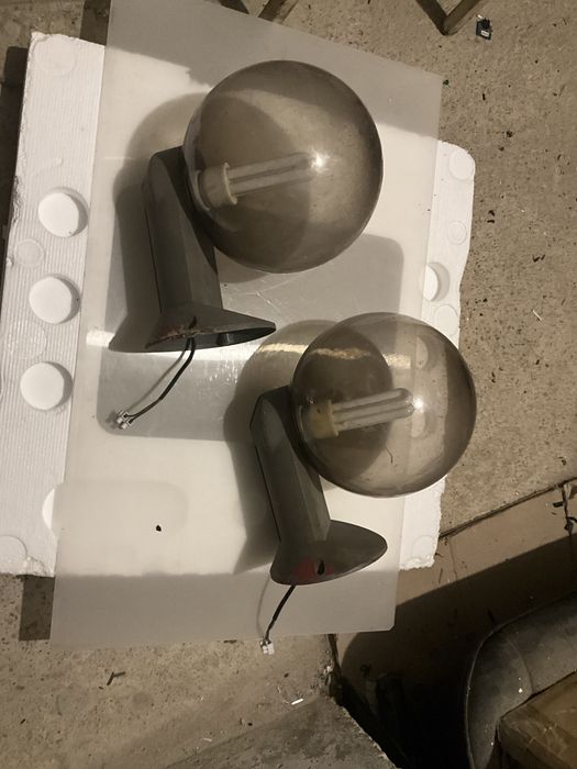 Lampa zewnętrzna e27 60w 230v żarówka energooszczedna -2 sztuki okazja