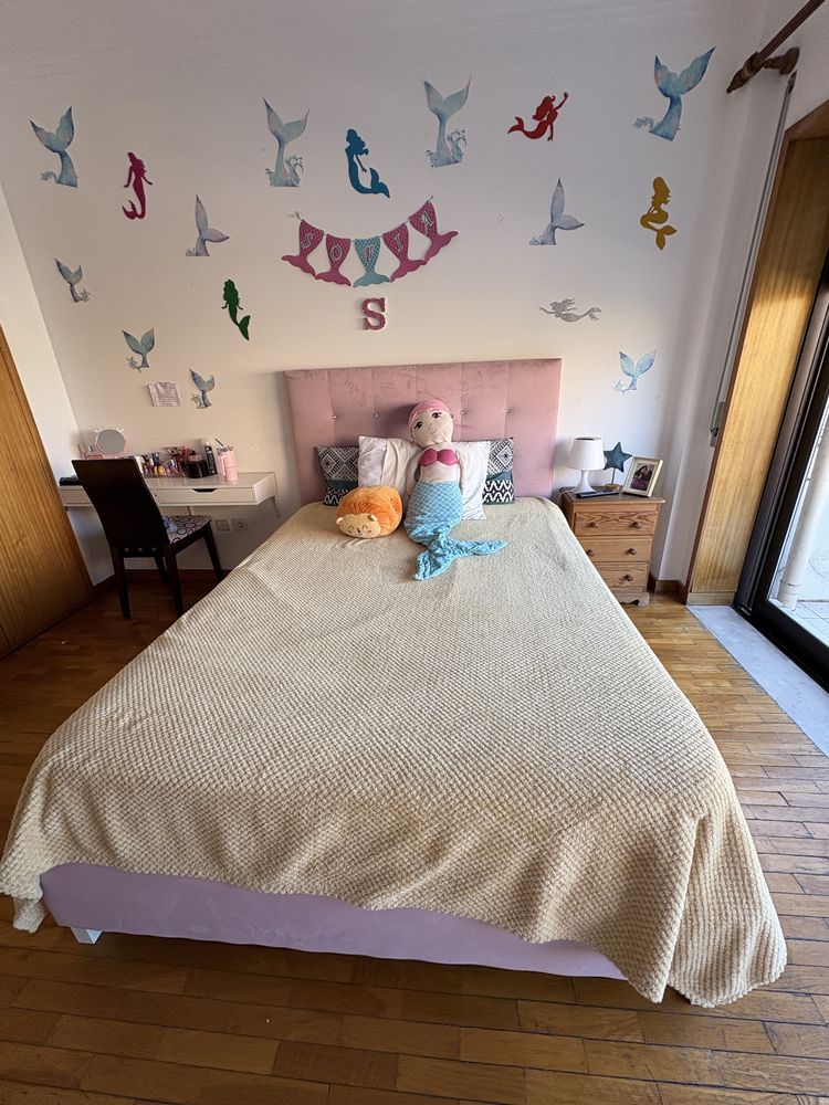 Cama de casal sem colchao