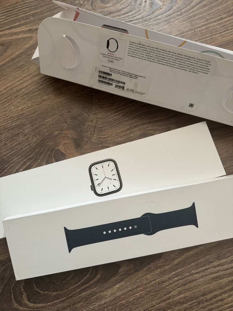 Apple watch 7 45 graphite stainless steel