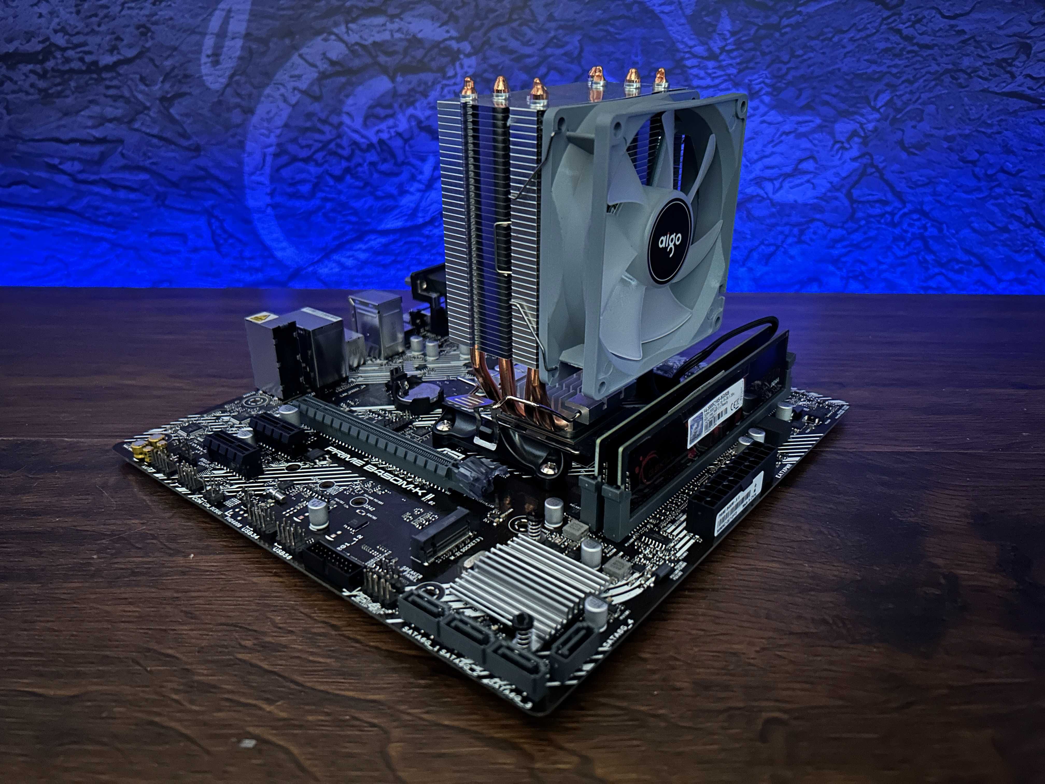 Бесплатная доставка! Комплект Ryzen 7 5700X/16GB DDR4 3000 Новый!