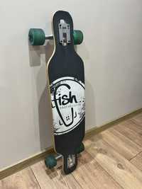 Deskorolka Longboard Fish Skateboards Drumfish