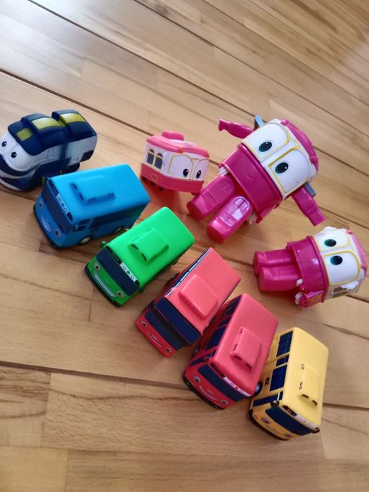 Пригоди Тайо, автобус Тайо, роботи поїзда, трансформери