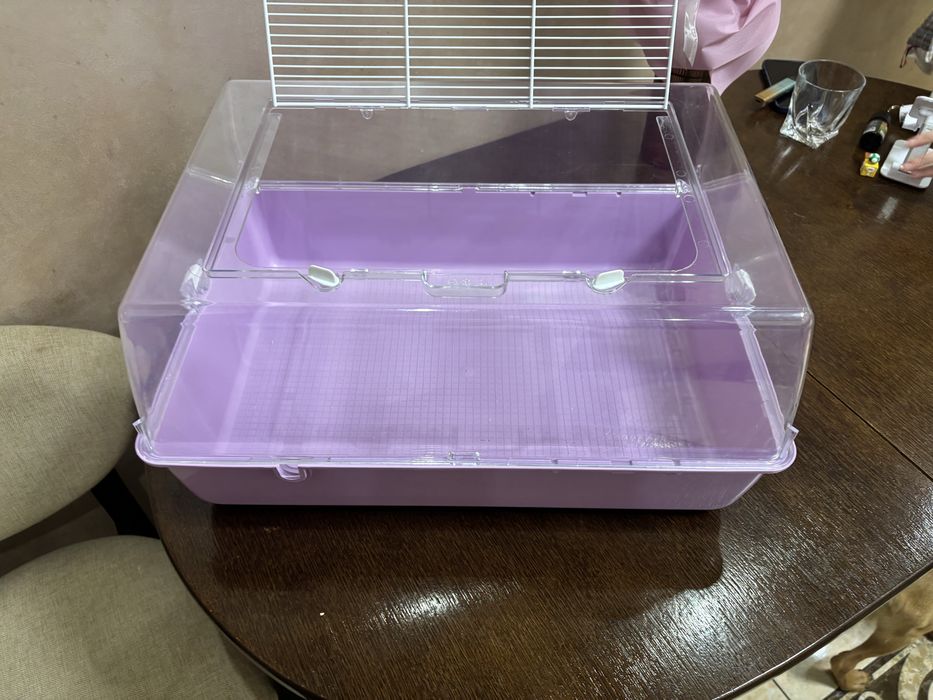 Клетка для хомяка Masterzoo, поилка, наполниьель корм