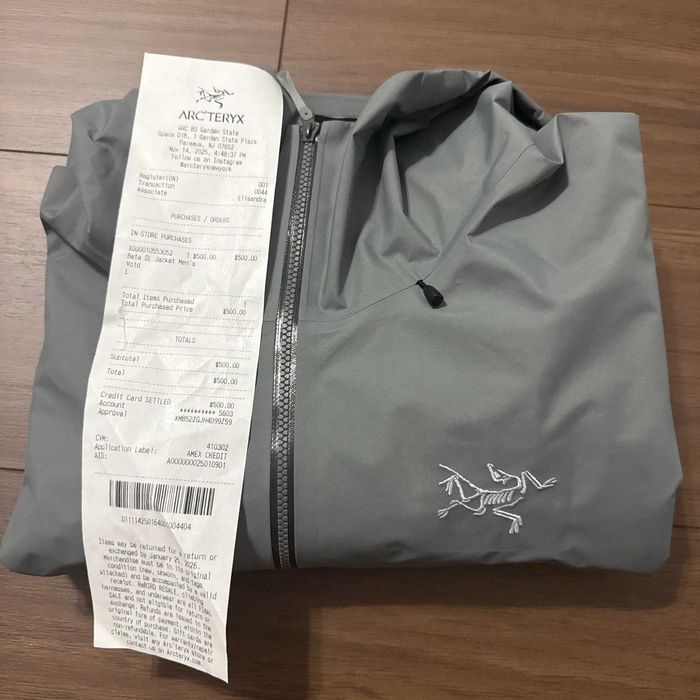 Arcteryx Beta SL L size