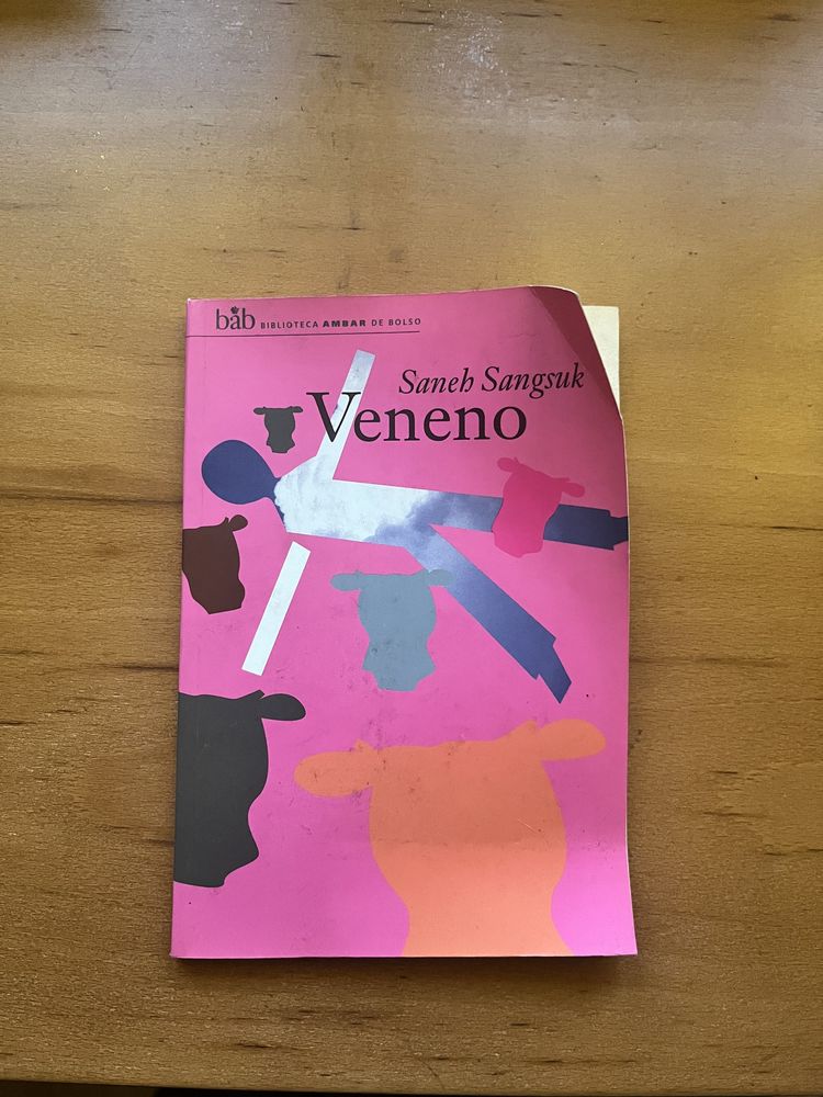 Livro ficção veneno