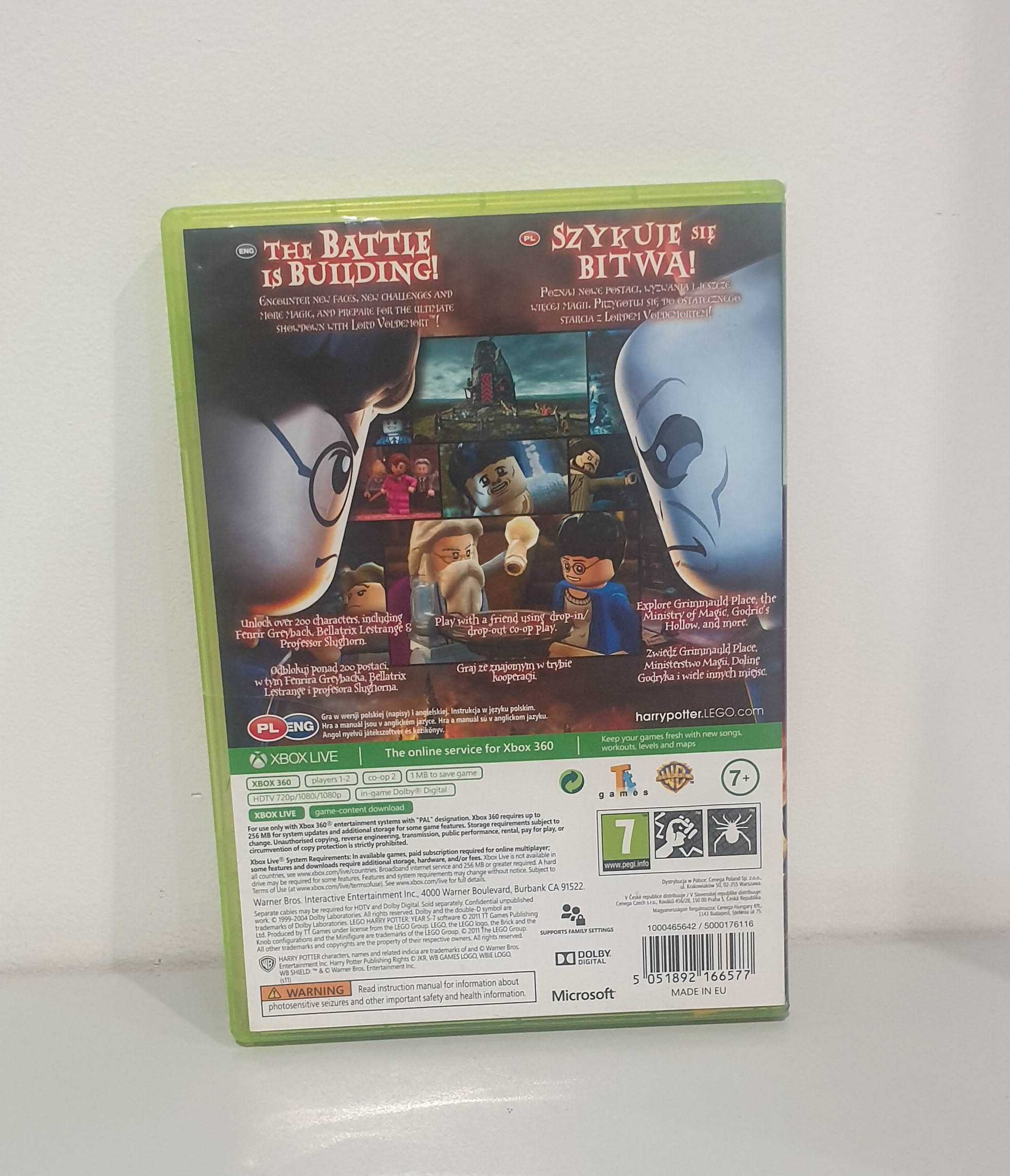 Gra LEGO Harry Potter Lata 5-7 Xbox 360 GRA PL