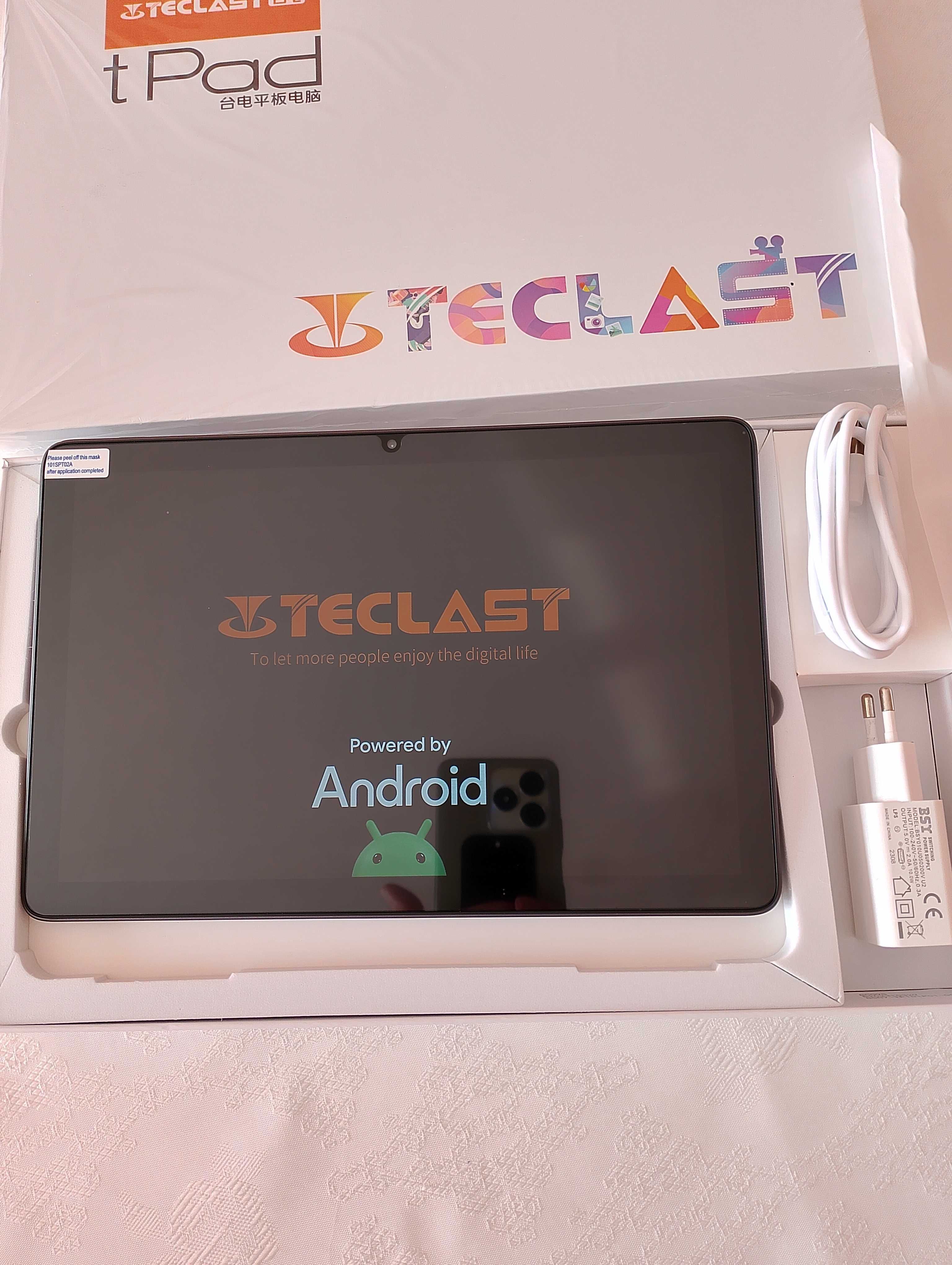 Tablet TECLAST P30T, 10,1 cala Nowy, Android 14, RAM=10GB, ROM=128GB